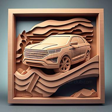 3D мадэль Ford Edge (STL)